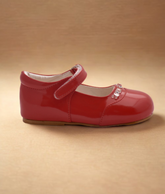 Red Patent Diamond Shoes for Baby Girls - Harpers